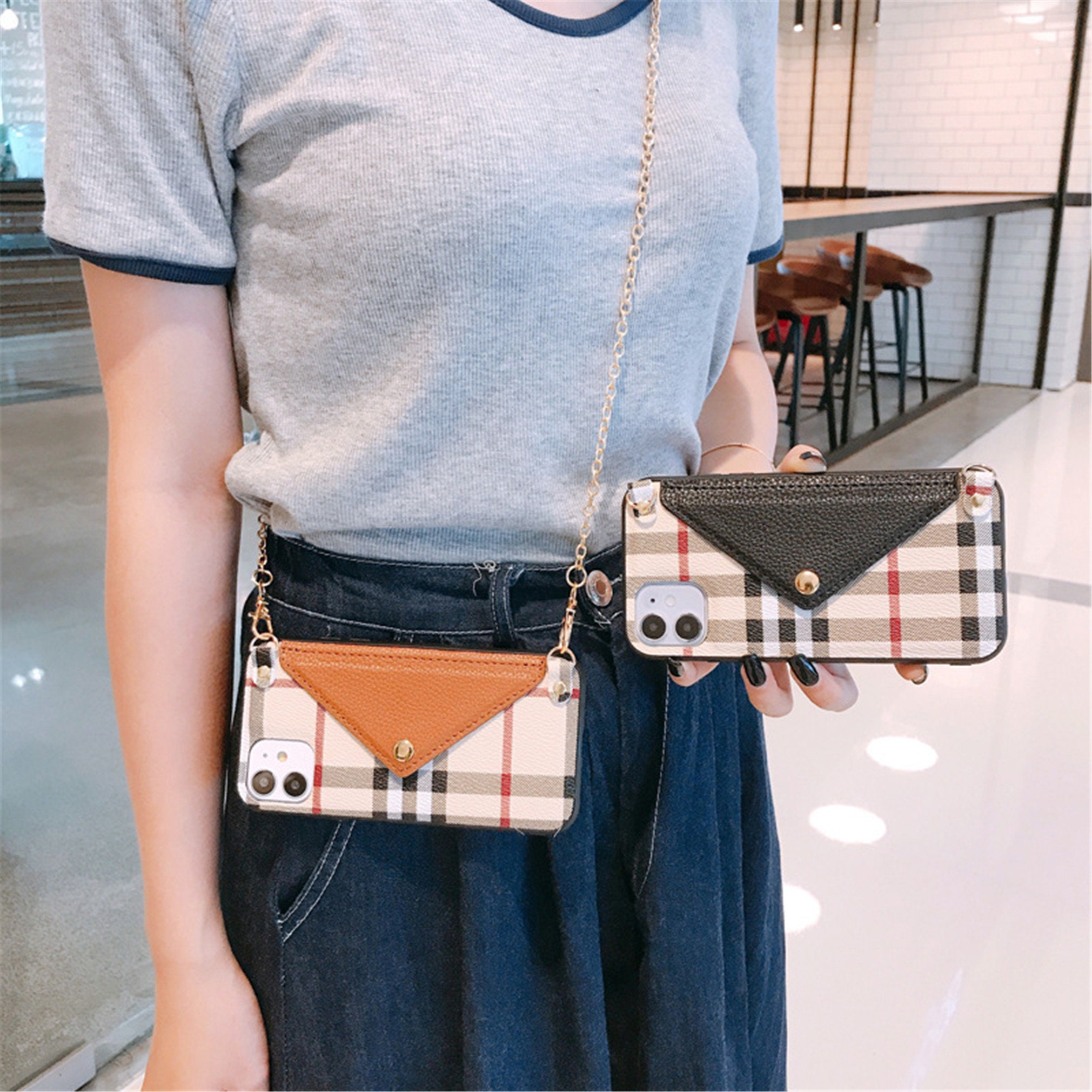 New Fashion iPhone Case Crossbody iPhone Case with Card Holder Etsy