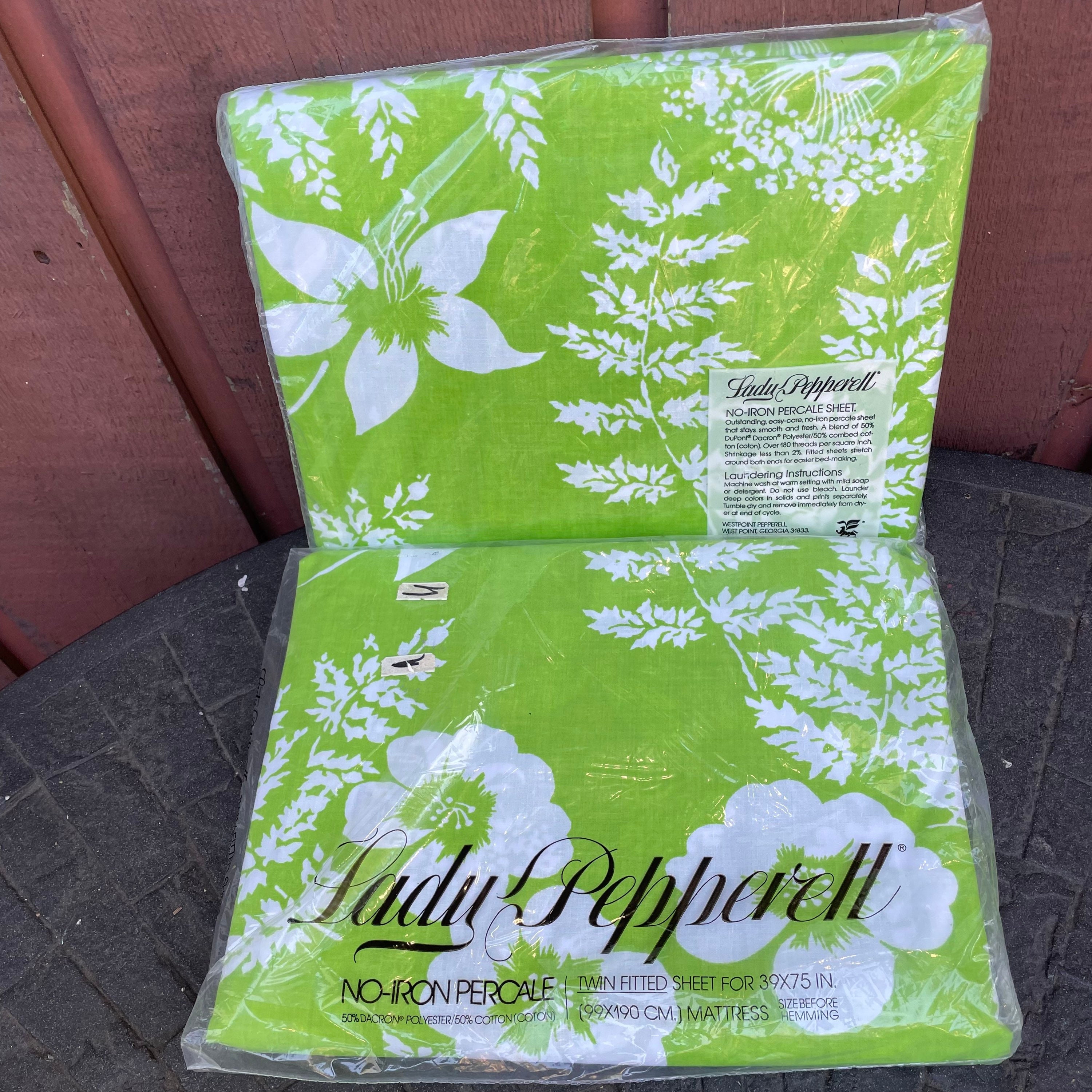 Lady Pepperell Fitted Sheets 2 sets | Etsy