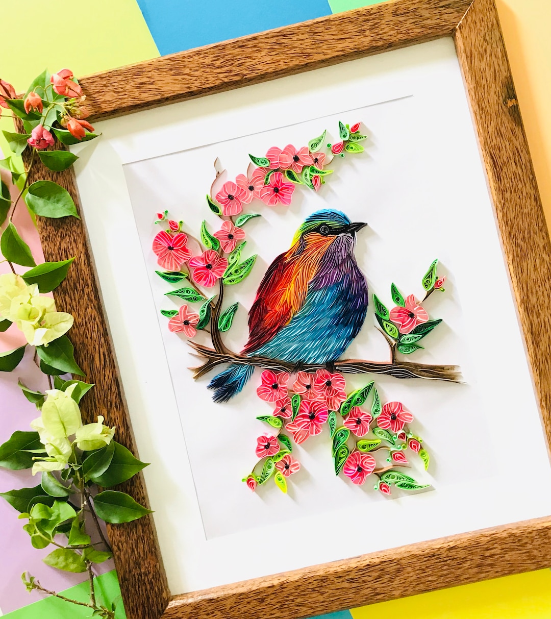 Quilling Paper, Birthday Gift, Anniversary Gift, Gift for Friend, for Mom, Wall Decor, Wall Hangings, Paper Quilling, Paper Art, Handmade - Etsy Canada