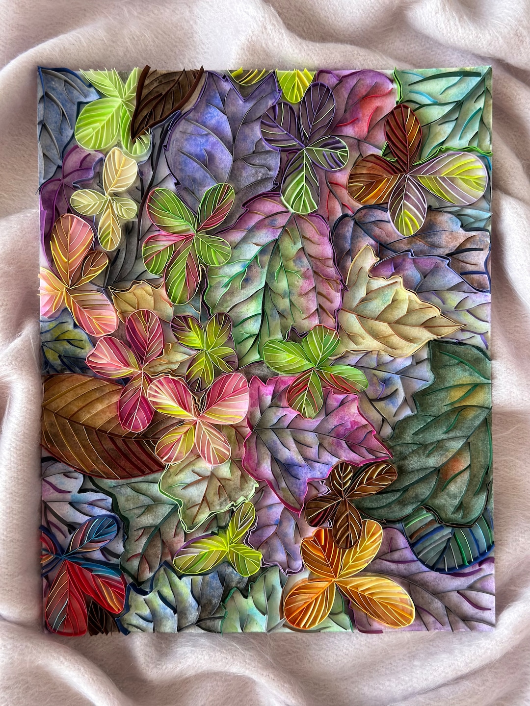 Paper Quilling, Paper Quilled Wall Art, Unique Art, Paper Craft, Diy Gifts, Birthday Gifts, Nature Art, Autumn, Paper Art, Mixed Media Art - Etsy Canada