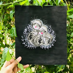 Quilling Paper Wall Art, Sztuka papierowa, Ręcznie robione, Diygifts, Prezent dla miłości, Prezent urodzinowy, Diy deco, Rzemiosło, Ilustracja