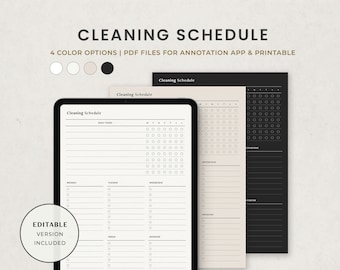 Office Cleaning Checklist Customizable Word Document and PDF - Etsy