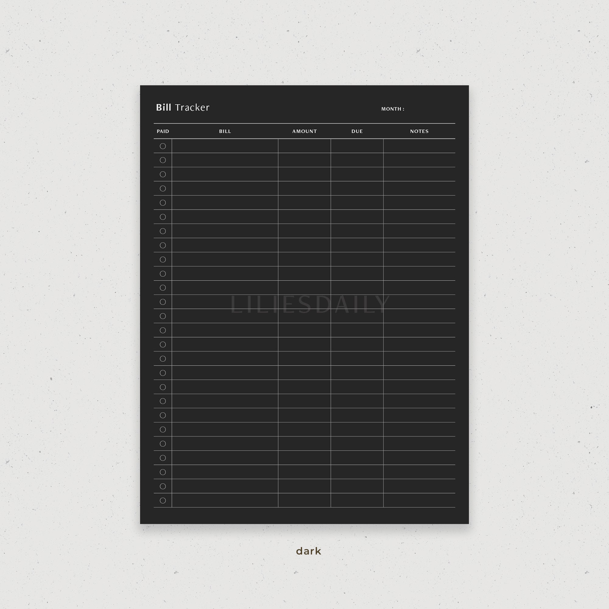 Bill Pay Off Checklist.pdf Bill Payoff Tracker, Bill Payment Checklist Digital Planner Template ...
