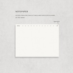 Digital Bullet Journal, Digital Bujo, Daily Dot Grid Notes Planner ...