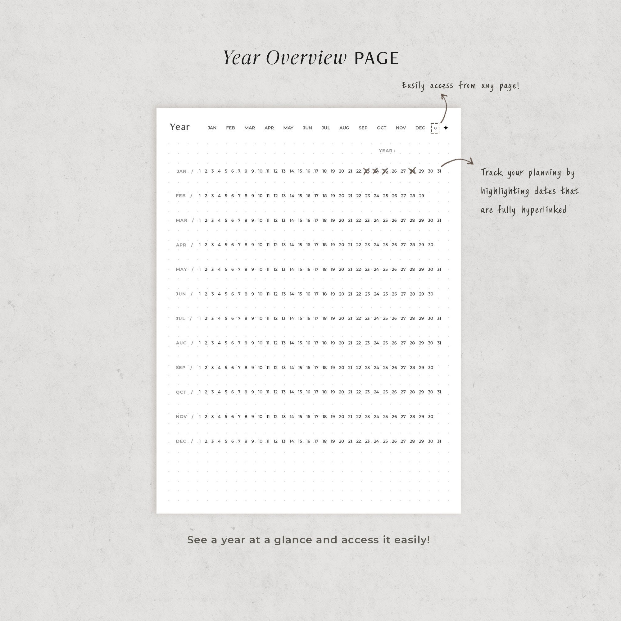 Digital Notes, Daily Goodnotes Notebook Template, Lined Digital Journal ...