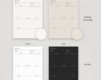Party Planner and Event Organizer Notebook: Event Planner