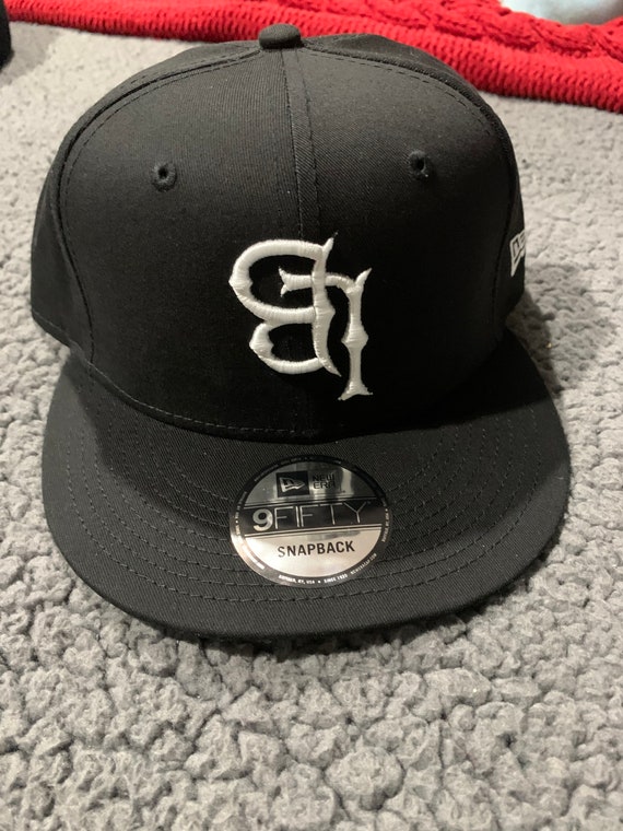 Upside Down LB new Era Snapback Hat White Lettering Long - Etsy