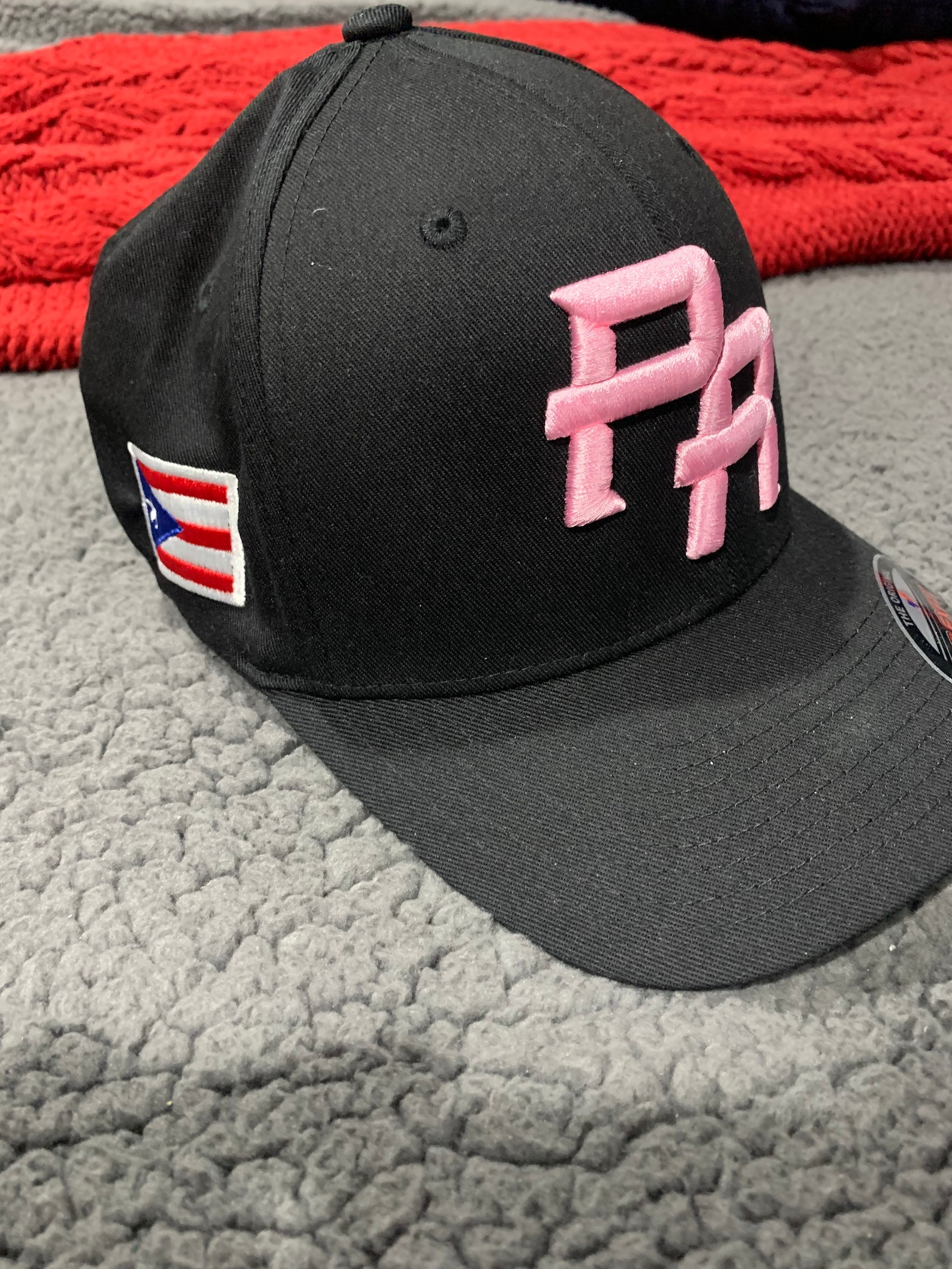 Puerto Rico World Baseball Classic Black Flexfit Hat Size Smm Etsy