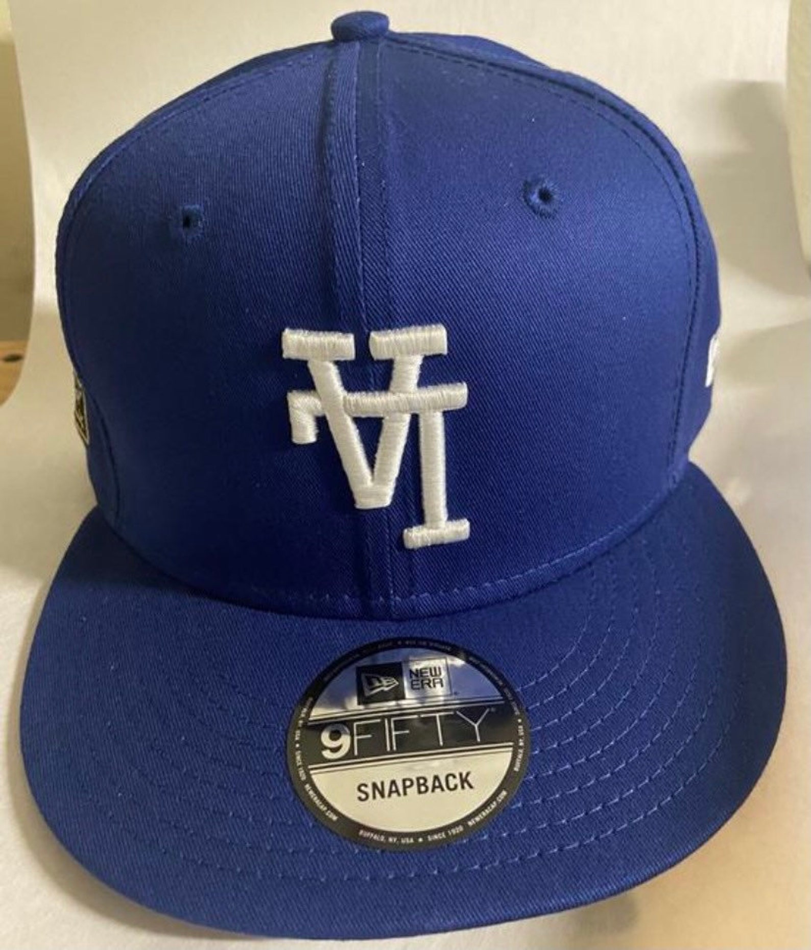 Upside Down LA New Era Snapback Royal Blue Hat - Etsy