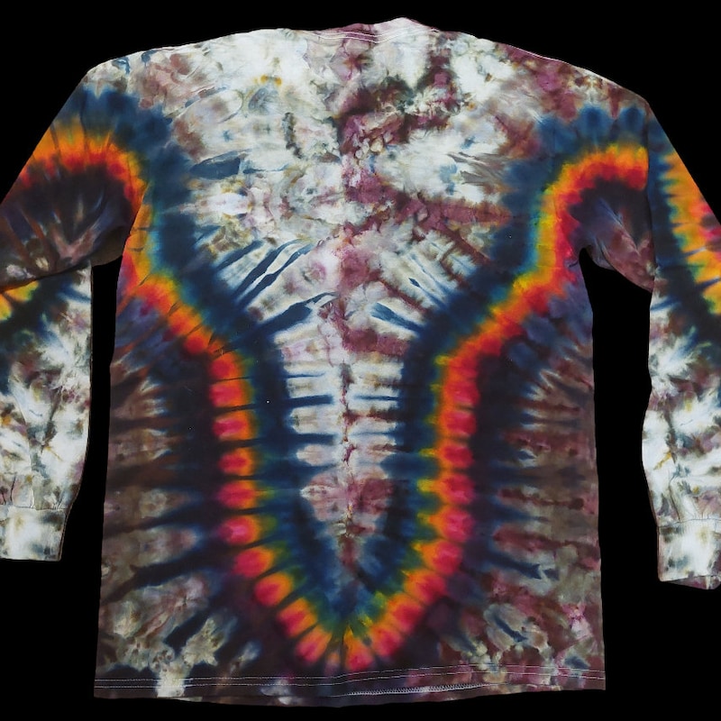 Long Sleeve Tie Dye Shirt main image 0