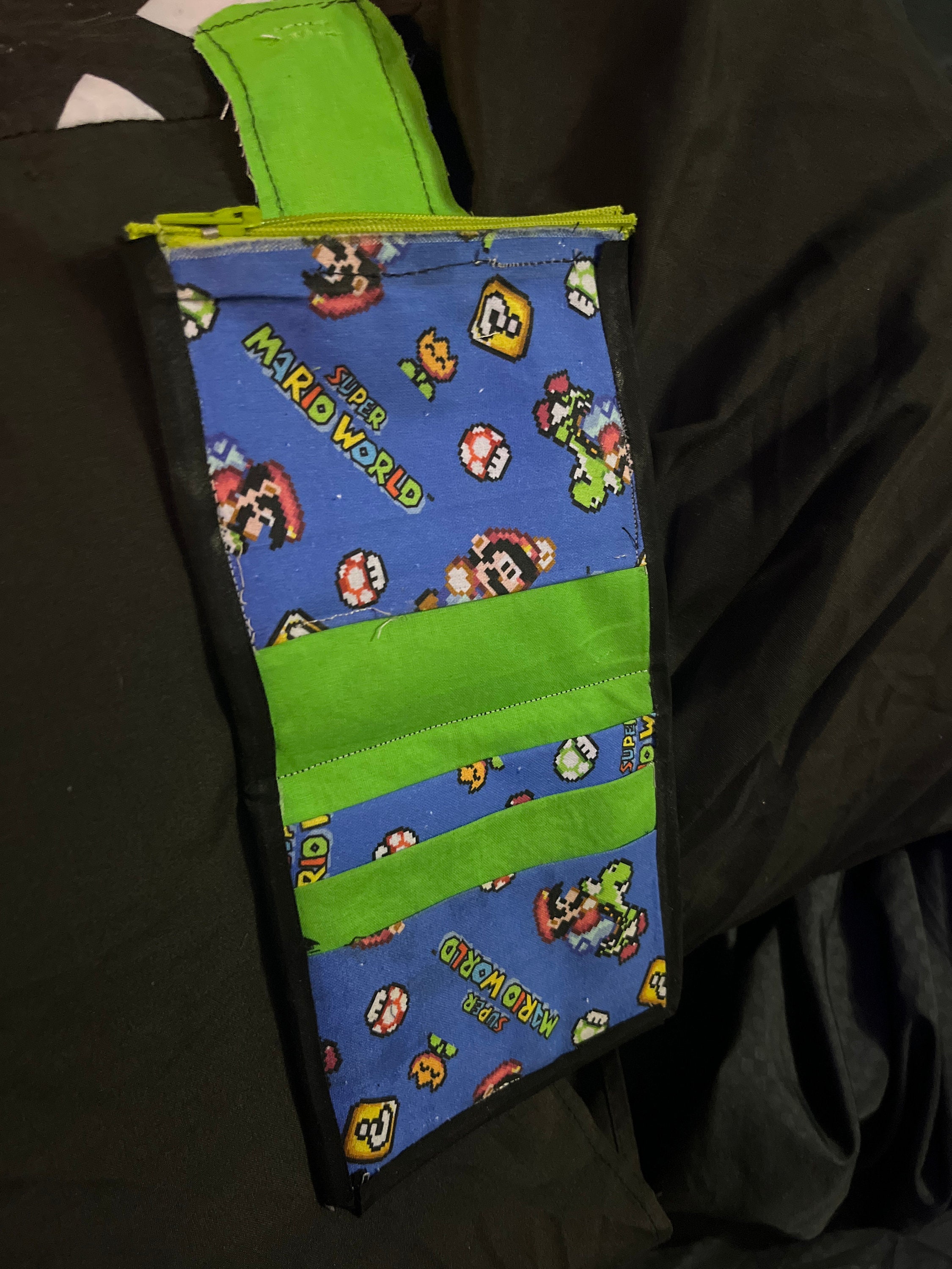 Super Mario Wallet Etsy