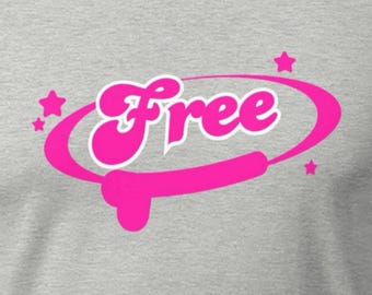 Top corto de pene gratis / Top corto de pene / Camiseta de pene / Camiseta de pene / Top corto gay / Camiseta gay divertida / Camiseta queer / Top corto queer / Pene gratis