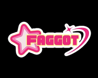 Pegatina de maricón / Pegatina gay / Pegatina de orgullo / Maricón / Regalo LGBTQ / Pegatina del festival del orgullo / Pegatina queer / Pegatina de maricón