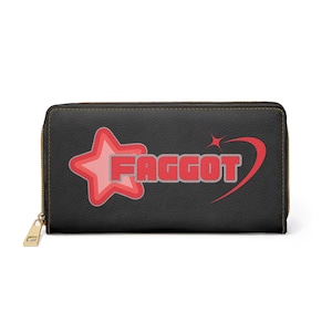 Cartera para maricón / Cartera gay / Regalo gay / Regalo para maricón / Cartera LGBTQ / Cartera queer / Regalo del orgullo / Orgullo gay / Cartera con cremallera / Regalo queer