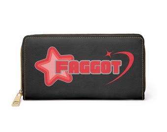 Cartera para maricón / Cartera gay / Regalo gay / Regalo para maricón / Cartera LGBTQ / Cartera queer / Regalo del orgullo / Orgullo gay / Cartera con cremallera / Regalo queer