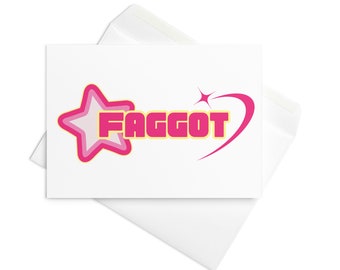 Tarjeta de felicitación gay / Tarjeta de felicitación maricón / Regalo personalizado maricón / Tarjeta de felicitación maricón / Tarjeta lgbtq / Tarjeta de felicitación queer / Tarjeta de cumpleaños gay / Gay
