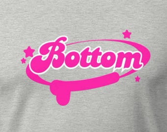 Camiseta de abajo / Camiseta de abajo / Camiseta de abajo / Camiseta de pene de abajo / top corto gay / camiseta gay divertida / camiseta queer / pasivo gay / puta gay / gay