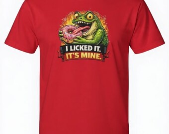 Camiseta "Lo lamí, es mío" • Divertido diseño de rana para amantes del humor