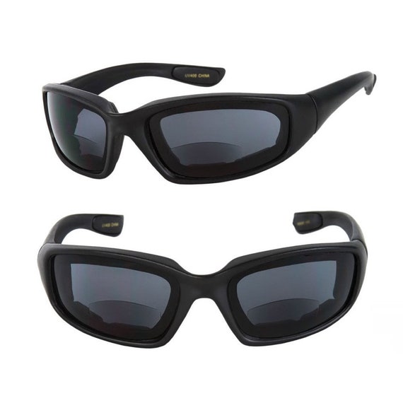Mass Vision Eyewear 2 Pair Of Motorcycle Bifocal Sunglasses Eva Safety