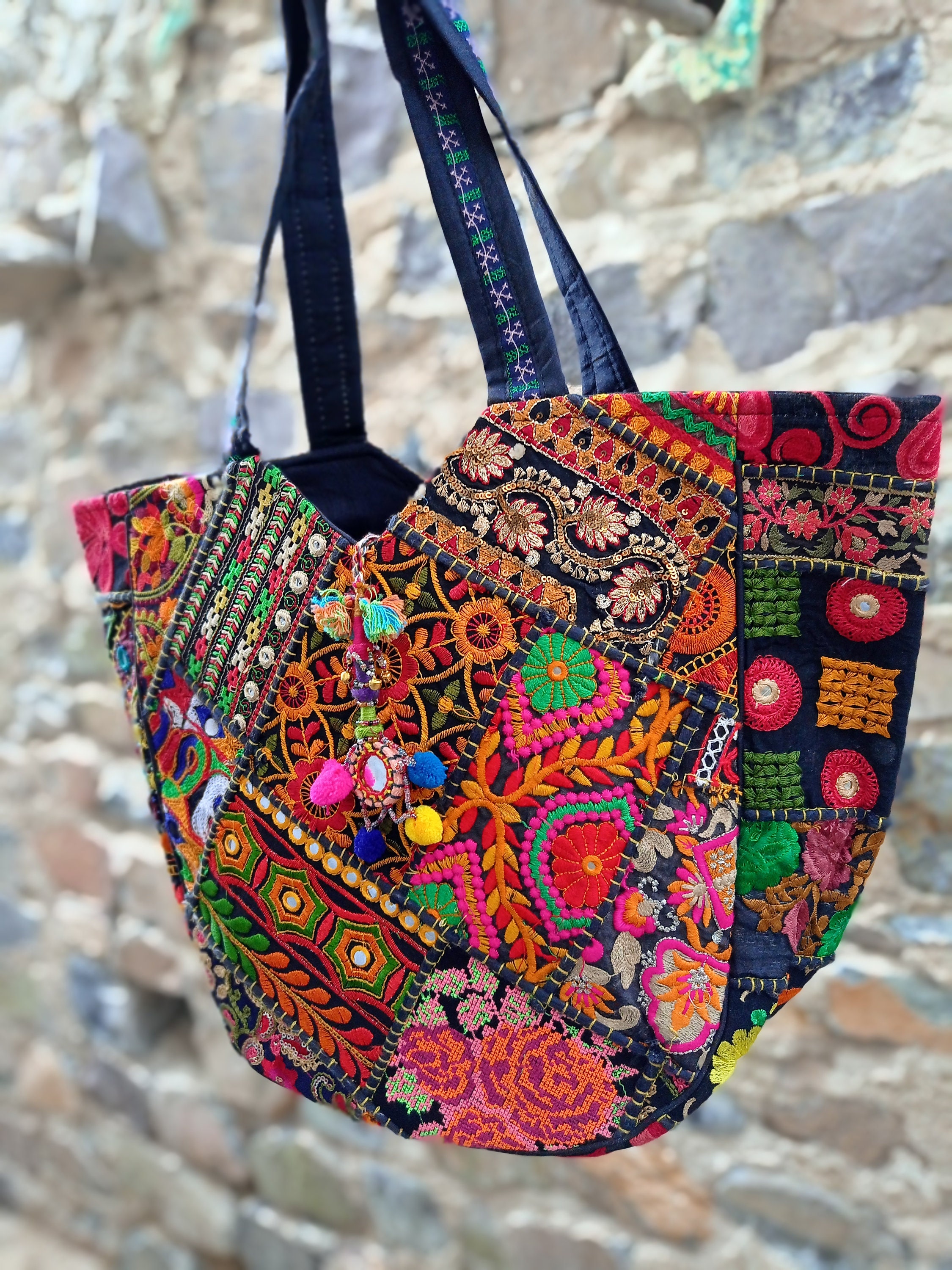 Banjara Bag Embroidery Bag afghani Bag Handmade Tribal 