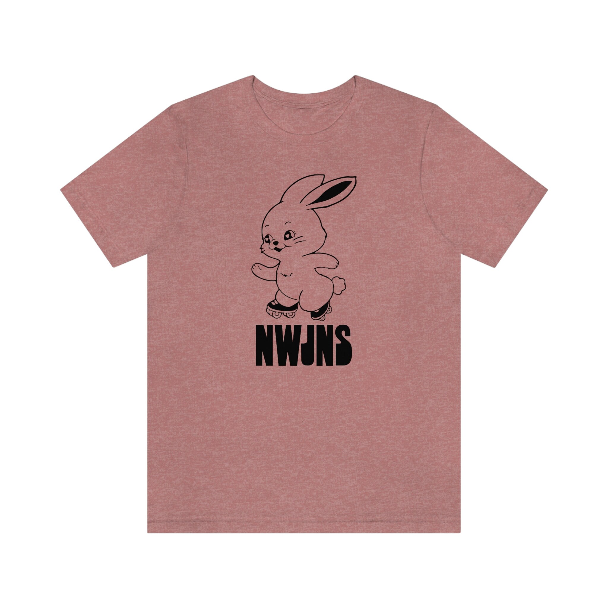Newjeans Bunny T-shirt Newjeans Shirt Newjeans Merch Kpop - Etsy