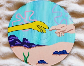 Spongebob painted record