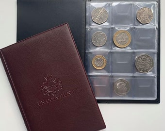 Coin Collecting album - perfect for 50p and 2 pound coins