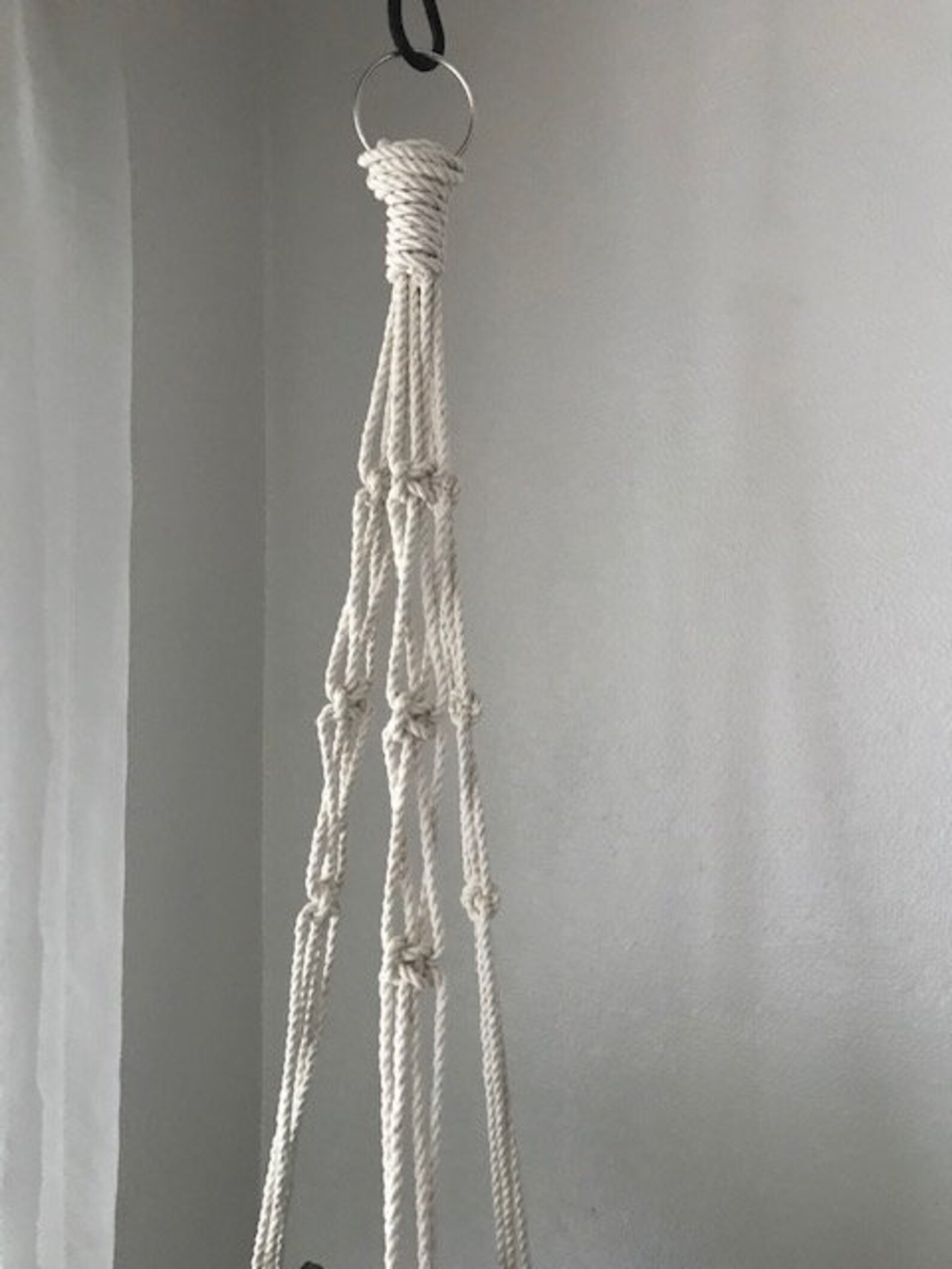 Large Braid Plant Hanger Etsy