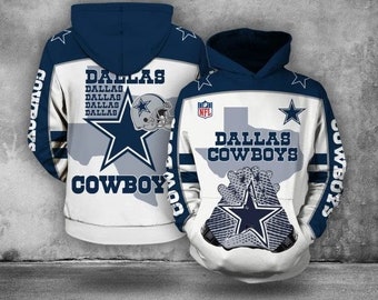 custom cowboys hoodie