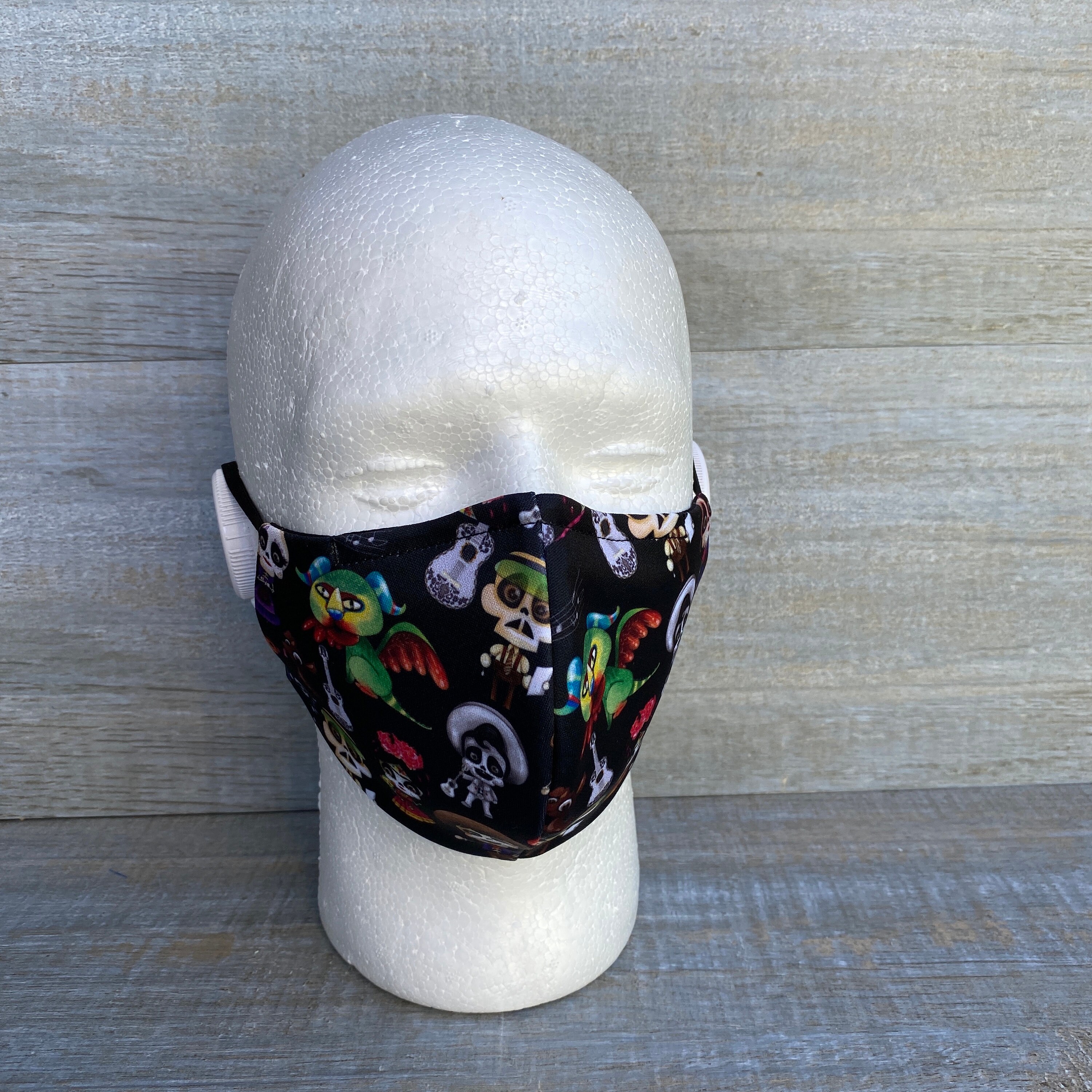 Disney Pixar's Coco Caricatures Reusable Face Mask | Etsy