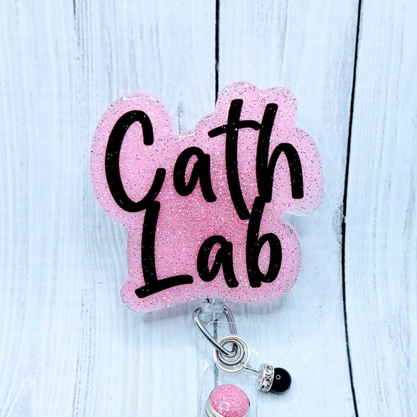 Cath Lab Badge Card Etsy