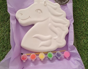 Unicorn Head Plaster