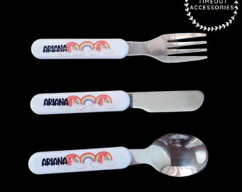 Children Personalised Cutlery