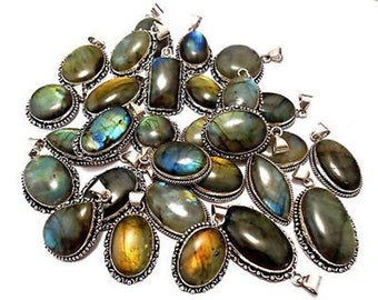 Labradorite Pendant, Gemstone Pendant, Wholesale Pendant, Handmade Pendant Necklace Jewelry, charm pendant, fire Gemstone locket, cabochon