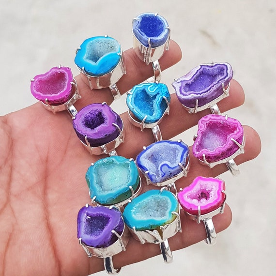 Druzy rings wholesale deals