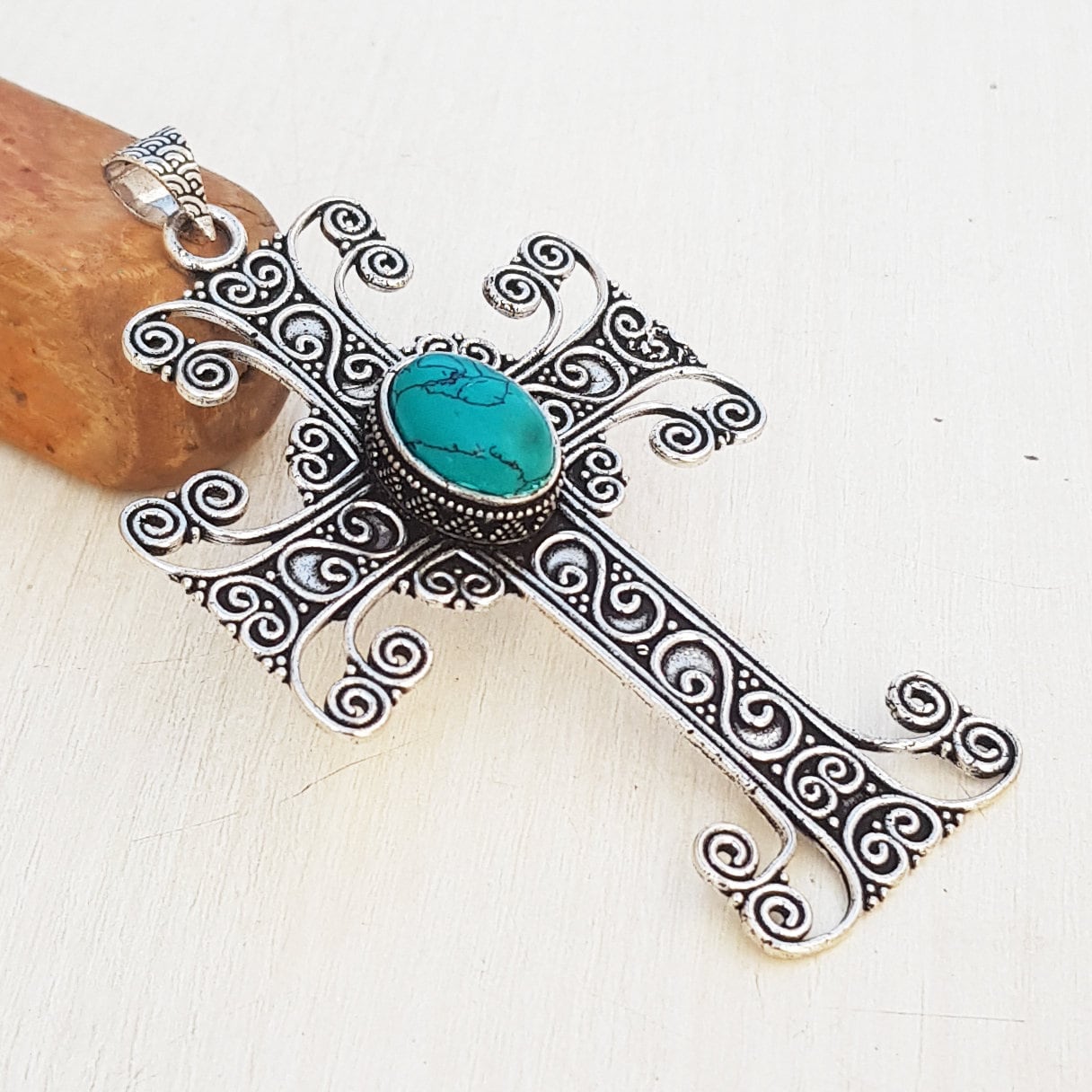 Women Pendants Necklace Assorted Crystal Handmade Cross Designer Pendant Necklace Jewelry, Wholesale Silver Overlay Pendant Lot