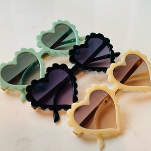 Scalloped Heart Sunglasses for Baby/Toddler
