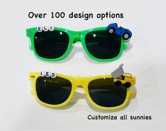 BOYS personalized sunglasses!