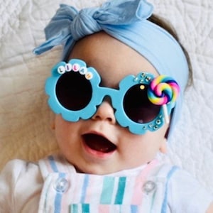 Personalized Flower Sunglasses