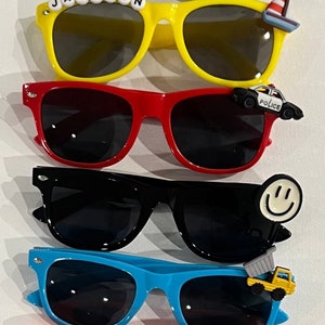 BOYS personalized sunglasses!