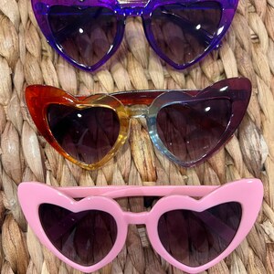 Heart shaped kids sunglasses
