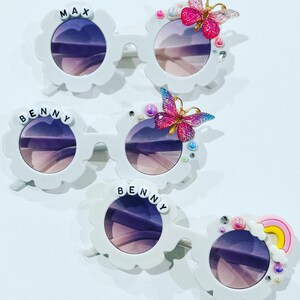 Personalized Flower Sunglasses