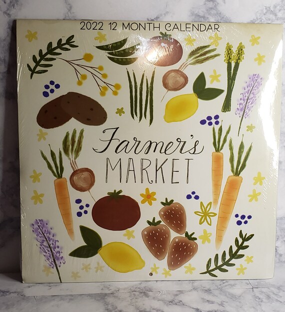 2022 Dt Farmers Market Calendar | Etsy