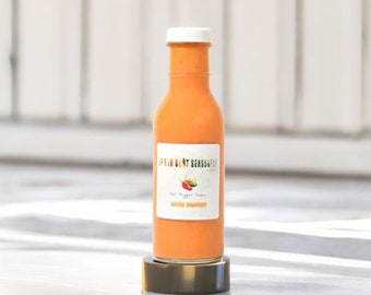 Organic Mango Habanero Pepper Sauce, Spicy and Sweet, Handcrafted Flavorful Condiment Gluten-FREE Mango Habanero Hot Sauce