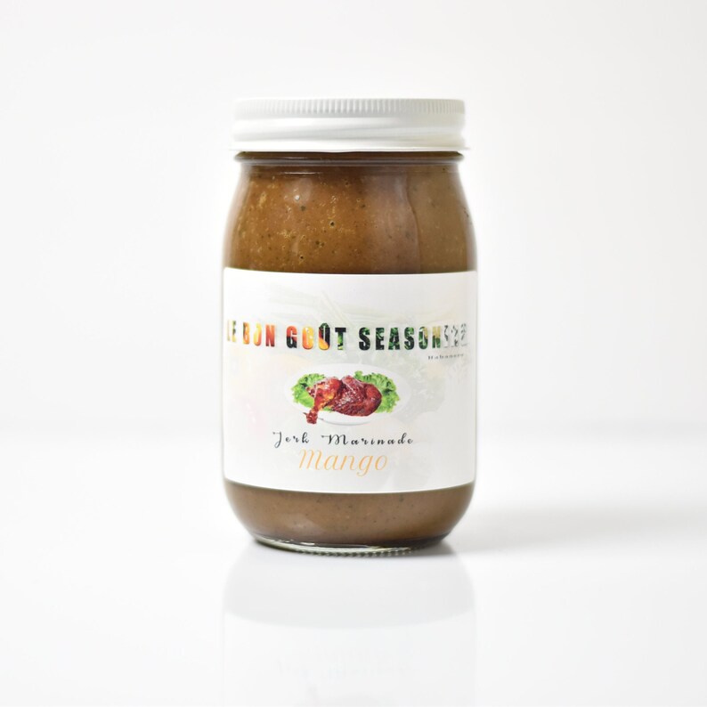 Organic Mango Jerk Seasoning, Perfect for Grilling Roasting and Meat Rubs Authentic Caribbean Flavors Deliciously Spicy and Tangy mango jerk image 2