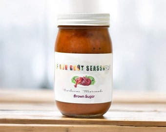 Organic Brown Sugar Barbecue Sauce Elevate Your Grilling Game with Smoky Sweetness Handmade with Organic Ingredients Perfect for BBQ Delight