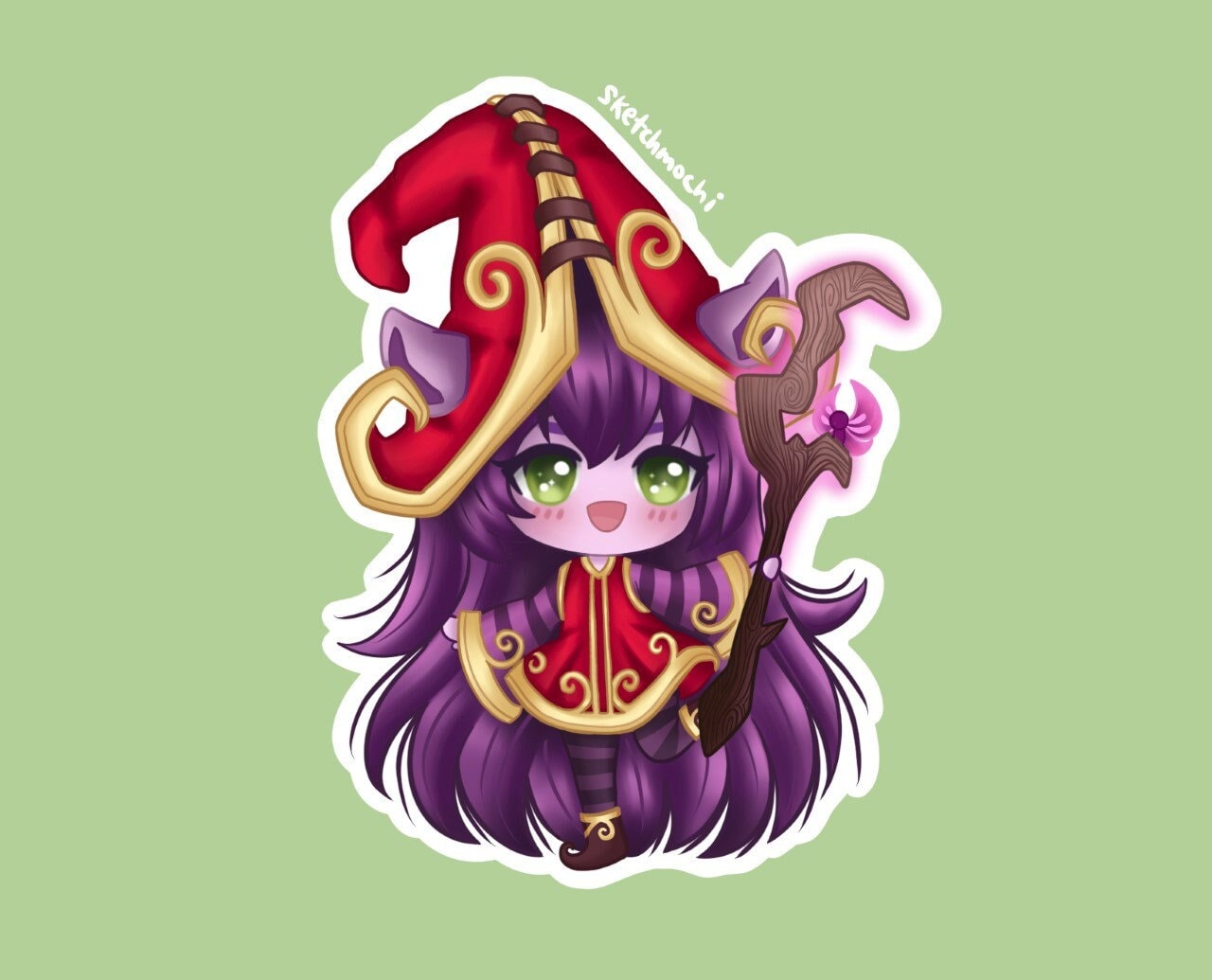 Chibi Lol Champion - Etsy