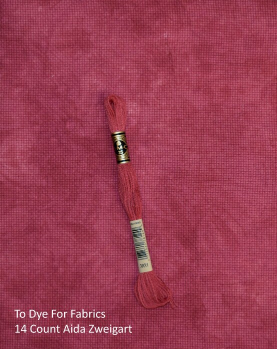 Red Wine Hand Dyed Cross Stitch Fabric / Choose from Aida Etsy
