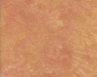 Früher Sonnenaufgang – sofort versandfertig – 14 ct Fat Eighth, handgefärbter Kreuzstichstoff / Zweigart Aida, Leinen oder Lugana Stoffanzahl
