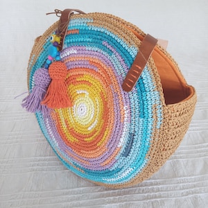 Sunset, sac pour femme en tricot